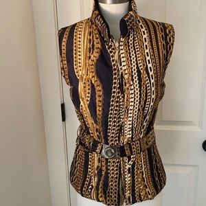 Roberto Cavalli puffer vest